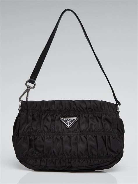 prada nylon bag outlet|Prada ruched nylon bag.